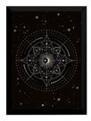 Quadro Pentagrama Wicca Simbolo Mistico Arte Ocultismo
