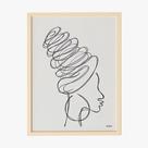 Quadro Perfil Josh Atelier Quadro Perfil Josh Atelier