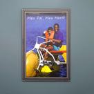 Quadro Personalizado Presente Dia Dos Pais Em Mdf 20x30cm