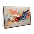 Quadro Pétalas de Tinta - 1R-1422-120X080-FLUCOR-CANSEM