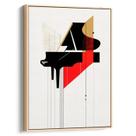 Quadro Piano em Linhas Minimalistas