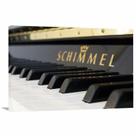 Quadro Piano Música decorativo com Tela em Tecido