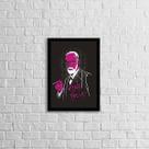Quadro Pink Freud 45x34cm - com vidro