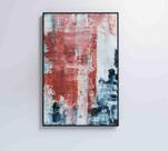 Quadro Pintura Abstrata Urban