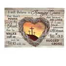 Quadro: pintura de parede, Amazing Grace, 40x60cm, Christian