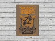 Quadro Placa Decorativa Black Sabath The End MDF