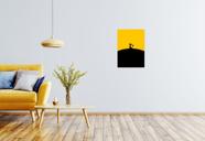 Quadro Placa Decorativa Free Cat (9x9cm , 15x20cm e 20x28cm) MDF
