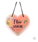 Quadro Placa Decorativo Por Onde Flor