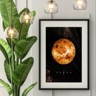 Quadro Planeta Vênus - 60x48cm