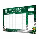 Quadro Planner Organizador Semanal Mensal Palmeiras 60x40