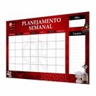 Quadro Planner Organizador Semanal Parede Mensal Flamengo