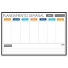 Quadro Planner Semanal LIGHT FIT 90X60CM Pacote com 2 Unidades Stalo