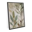 Quadro Plantas Verdes Moldura Com Vidro 90x60 Para Sala - Bimper Quadros