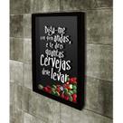 Quadro Porta Tampinhas Com quem andas - Quadro Novo