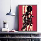 Quadro Poster Candomblé Iansã 45x34cm