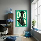 Quadro Poster Candomblé Iemanjá - 70x50cm