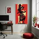 Quadro Poster Candomblé Ogum - 70x50cm