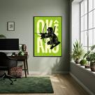 Quadro Poster Candomblé Oxóssi - 70x50cm