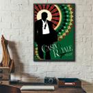 Quadro Poster Casino Royale 24x18cm