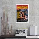 Quadro Poster Do Filme Pulp Fiction 33x24cm - com vidro