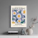 Quadro Poster Flower Market - Sydney 33x24cm