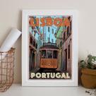 Quadro Poster Lisboa - Portugal 45x34cm