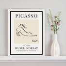 Quadro Poster Picasso - The Feline 45x34cm Quadro Poster Picasso - The Feline 45x34cm
