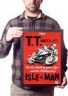 Quadro Poster Retrô Isle Of Man