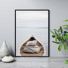 Quadro Praia Canoa Relax 45x34cm