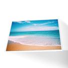 Quadro Praia com Areia Canvas Sem Vidro