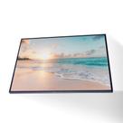 Quadro Praia da Paz Vinil Com Vidro