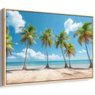 Quadro Praia dos Coqueiros ao Vento