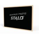 Quadro Preto Stalo 90X60Cm Madeira S/ Cantoneira 8811 24687 Quadro Preto Stalo 90X60Cm Madeira S/ Cantoneira 8811 24687