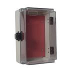 Quadro pvc transparente 250x160x120mm c/ fecho schuhmacher