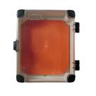 Quadro pvc transparente 250x200x100mm c/ fecho schuhmacher