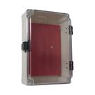 Quadro pvc transparente 280x180x90mm c/ fecho schuhmacher