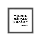 Quadro Quadrado Buda Frase Humor 20x20cm