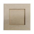 Quadro Quadrado com Moldura e Fundo Removível 15x15 Mdf 12mm Madeira
