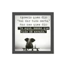 Quadro Quadrado Conte Comigo Sempre 20x20cm Quadro Quadrado Conte Comigo Sempre 20x20cm