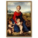 Quadro Rafael Sanzio - Madonna del Prato renascentista decoração casa