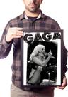 Quadro Rainha Lady Gaga Foto Pôster Na Moldura Quadro Rainha Lady Gaga Foto Pôster Na Moldura