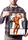 Quadro Ramon Dino Pro Olympia Fisiculturista Motivação