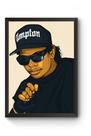 Quadro Rap Easy E Poster Moldurado