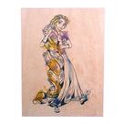 Quadro Rapunzel Princesa Disney Aquarela Quadro Rapunzel Princesa Disney Aquarela