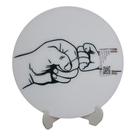 Quadro Redondo Saida Maternidade Pulseira Recem Nascido Pai