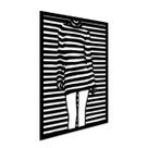 Quadro Relevo Moderno Decorativo Sala E Quarto 28X20