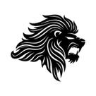 Quadro Relevo Para Sala Tema Leão 30X33Cm Decorativo