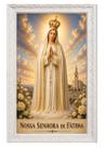 Quadro Religioso Católico Decorativo Nossa Senhora De Fátima Coleção Fé Viva