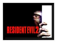 Quadro Resident Evil 2 Game Clássico Arte Poster Moldurado Quadro Resident Evil 2 Game Clássico Arte Poster Moldurado