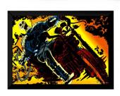 Quadro Retro Arte Gibi Motoqueiro Fantasma Hq 42x29cm Quadro Retro Arte Gibi Motoqueiro Fantasma Hq 42x29cm